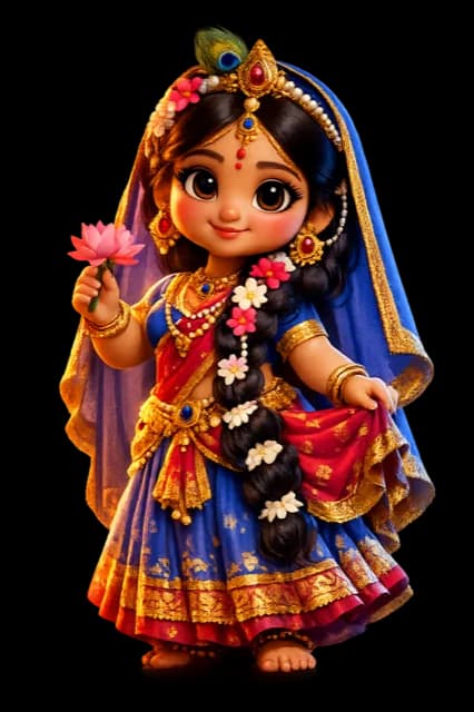 श्री राधा चित्र