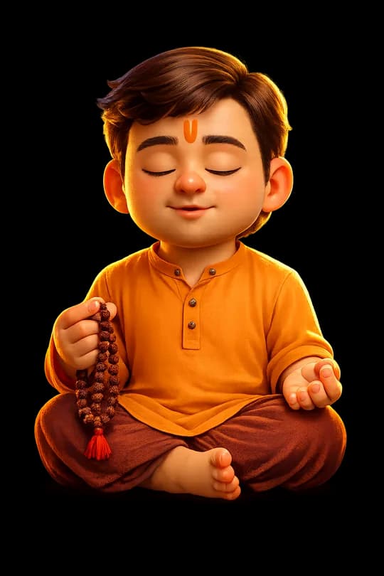 जप मंत्र चित्र