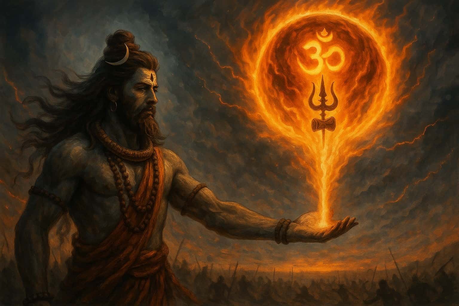 पाशुपतास्त्र: ब्रह्मास्त्र से घातक, संहार शक्ति और प्राप्ति कथा !