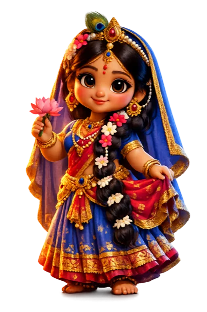 श्री राधा चित्र